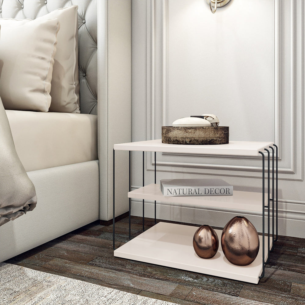 Mesa auxiliar Åtvidaberg 50x40x33 cm [en.casa] - premiumXL