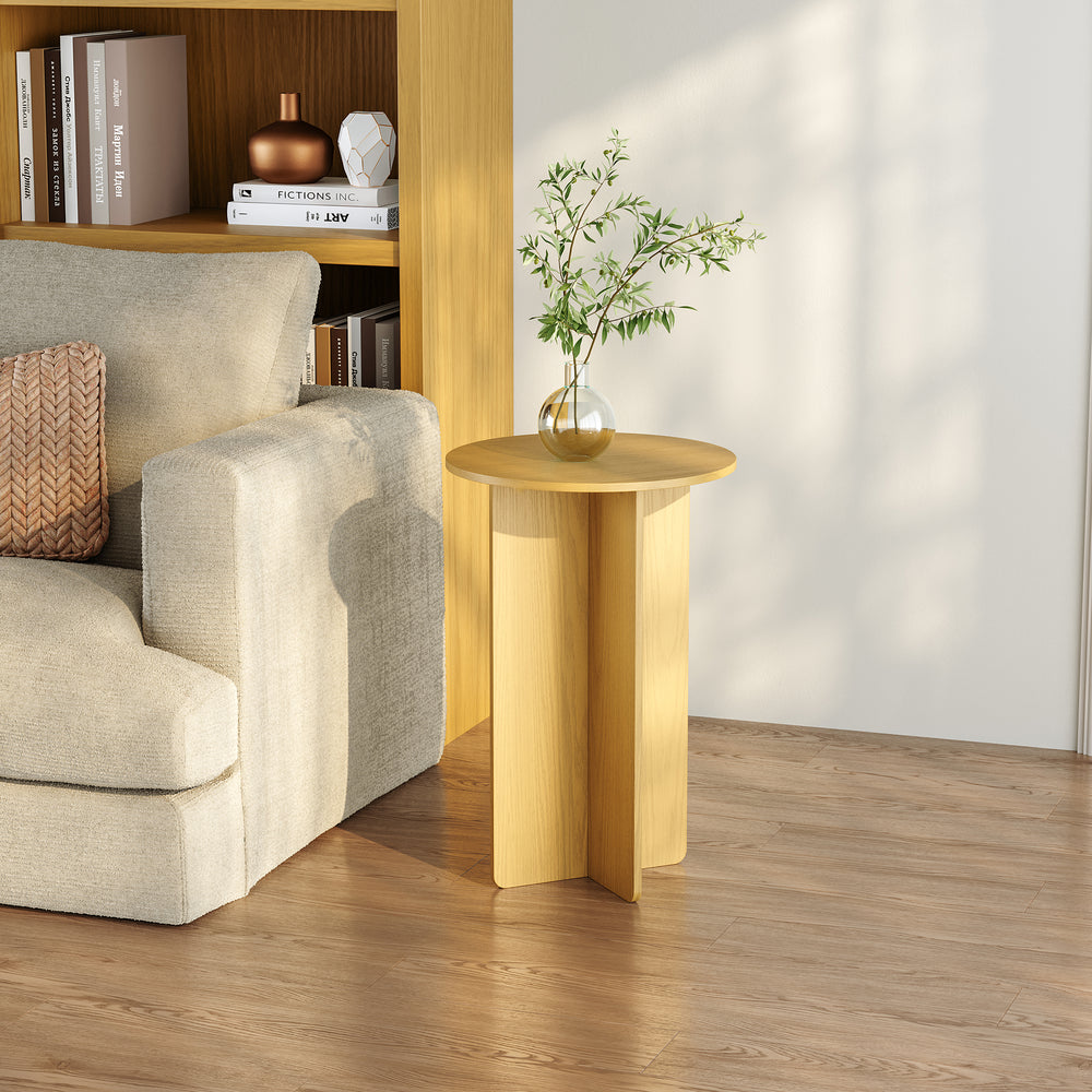 Mesa auxiliar Vappevn 60xØ40 cm [en.casa]