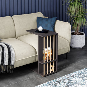 Mesa auxiliar Siikainen 65x44x29 cm [en.casa] - premiumXL