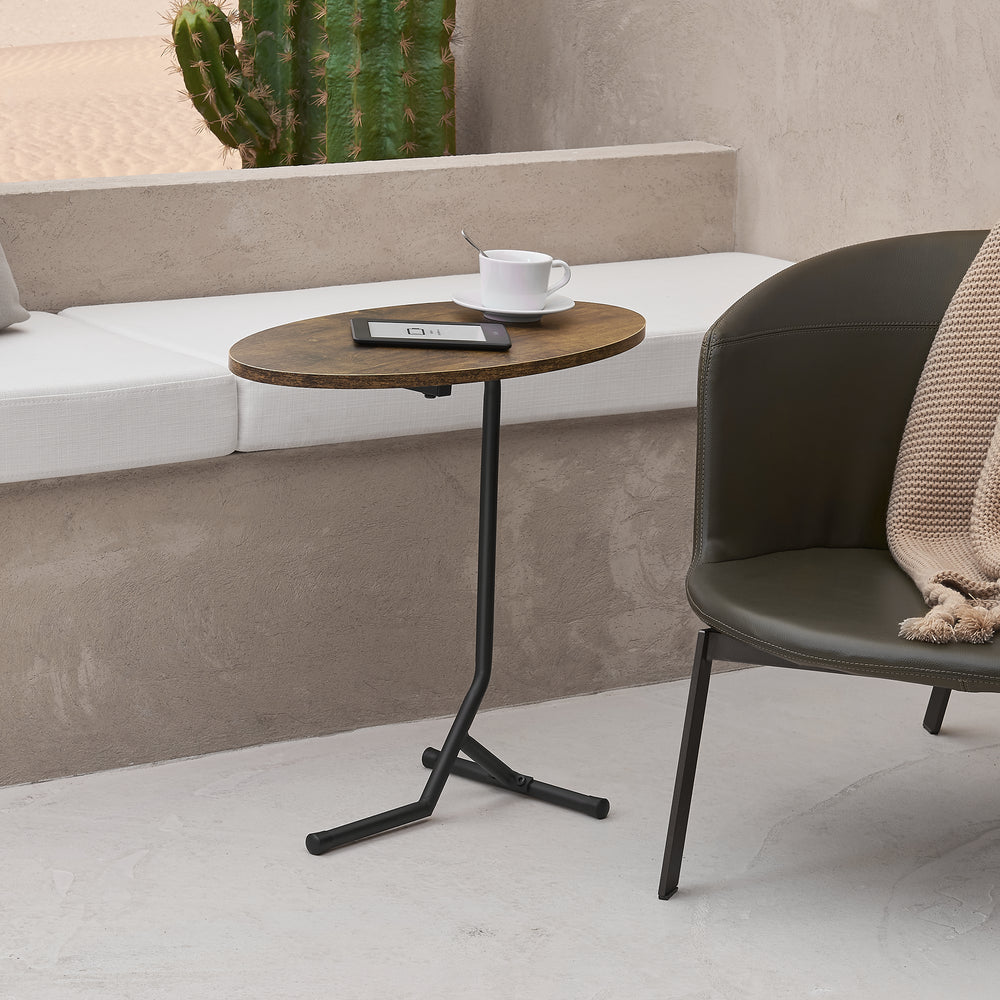 Mesa auxiliar Karlebo 55x60x30cm en varios colores [en.casa] - premiumXL