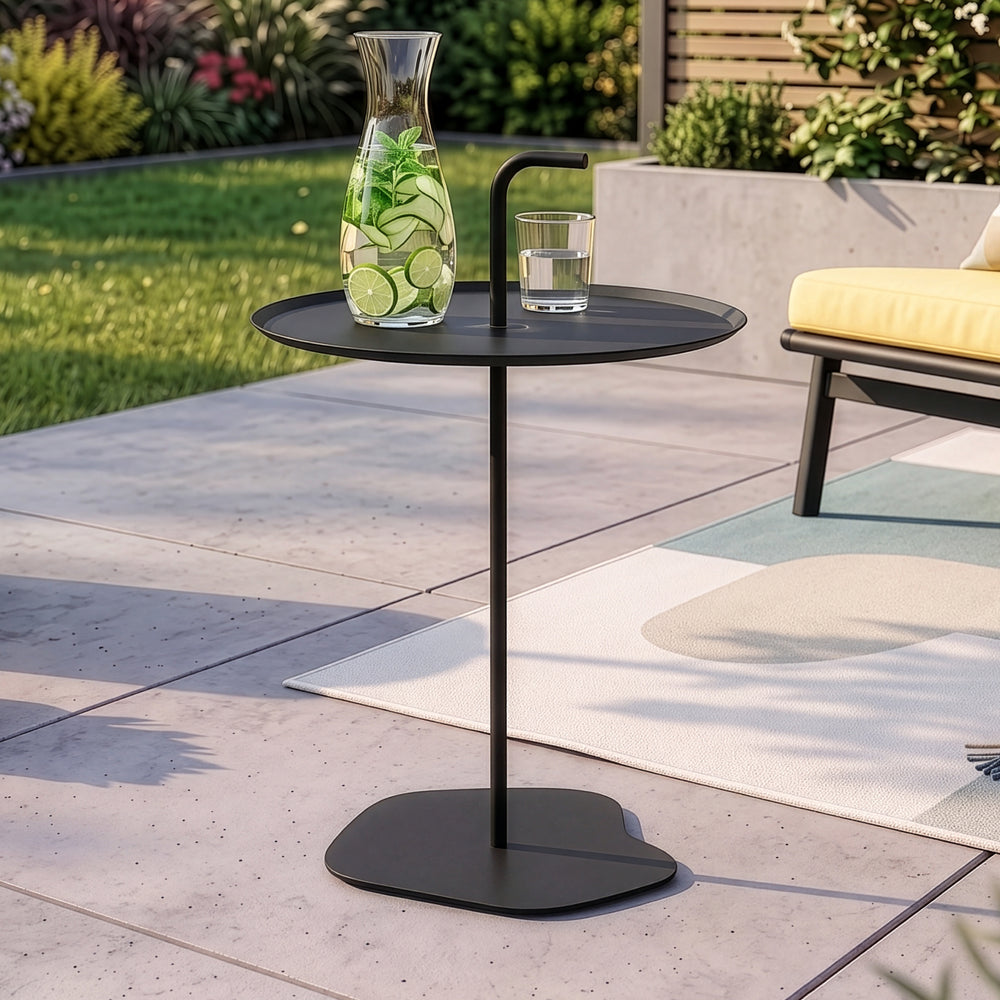 Mesa auxiliar de jardín Calimera 56,5x38 cm - [casa.pro]