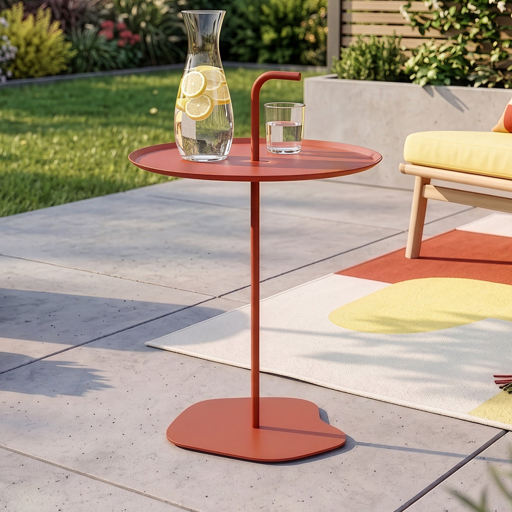 Mesa auxiliar de jardín Calimera 57x38 cm - [casa.pro]