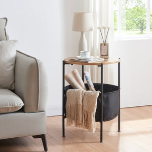 Mesa auxiliar Suonenjoki 59x47cm en varios colores [en.casa] - premiumXL