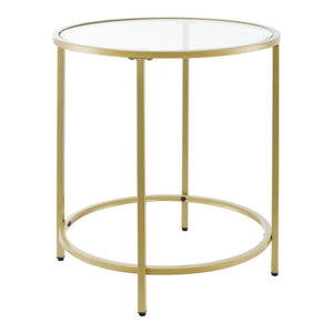 Mesa auxiliar Ähtäri estructura de acero 50 x 55 cm en varios colores en.casa