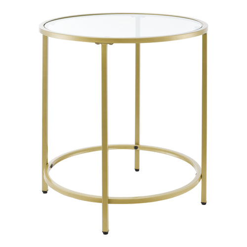 Mesa auxiliar Ähtäri estructura de acero 50 x 55 cm en varios colores en.casa