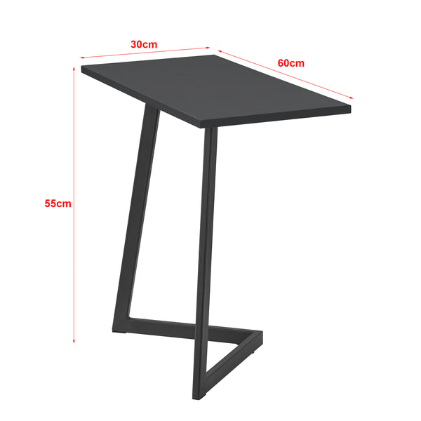 Mesa auxiliar Kalundborg 55x60x30cm en varios colores [en.casa]