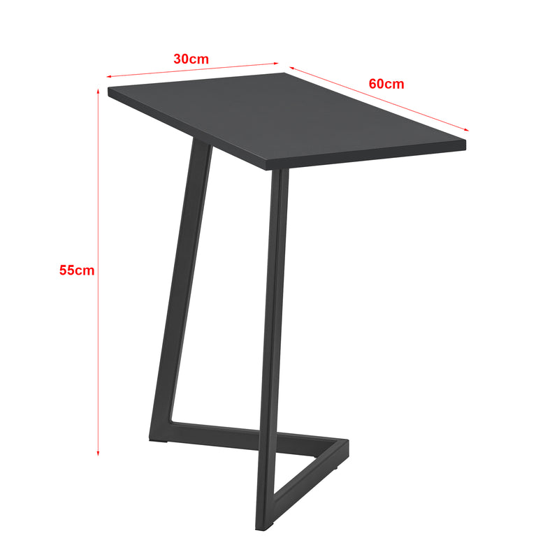 Esquema acotado Mesa auxiliar Kalundborg 55x60x30cm en varios colores [en.casa]