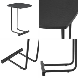 Mesa auxiliar Kjellerup 55x40x40cm en varios colores [en.casa]