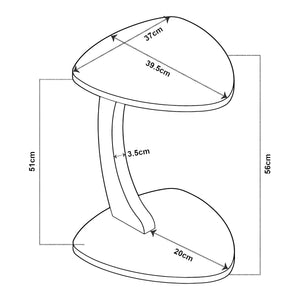Mesa auxiliar Klinerg [en.casa]