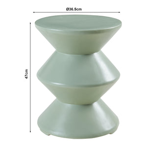 Mesa auxiliar Kyppeslo 47xØ37 cm [en.casa]