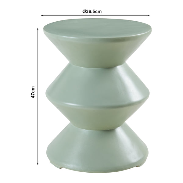 Mesa auxiliar Kyppeslo 47xØ37 cm [en.casa]