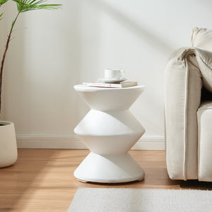 Mesa auxiliar Kyppeslo 47xØ37 cm [en.casa]