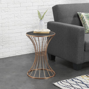 Mesa auxiliar Sablier en forma de reloj de arena en varios colores en.casa