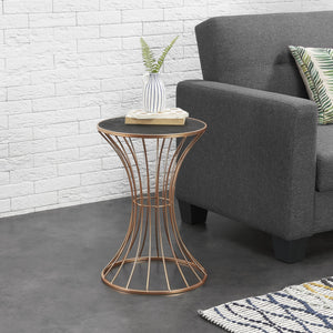 Mesa auxiliar Sablier en forma de reloj de arena en varios colores en.casa