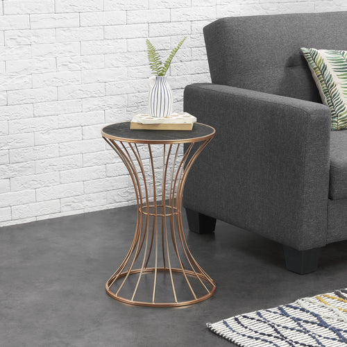 Mesa auxiliar Sablier en forma de reloj de arena en varios colores en.casa