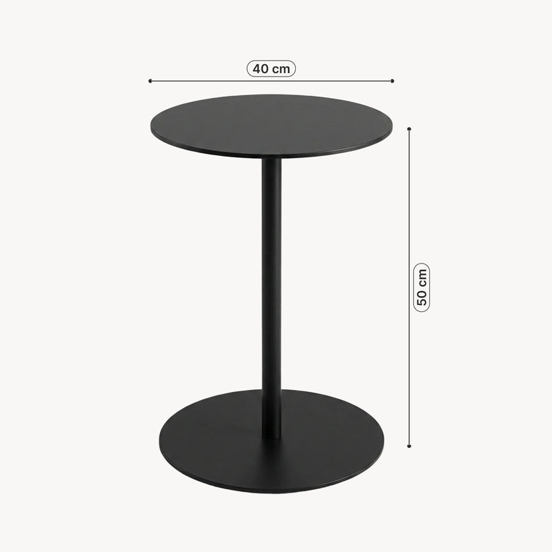 Esquema acotado Mesa auxiliar Nastätten [en.casa]