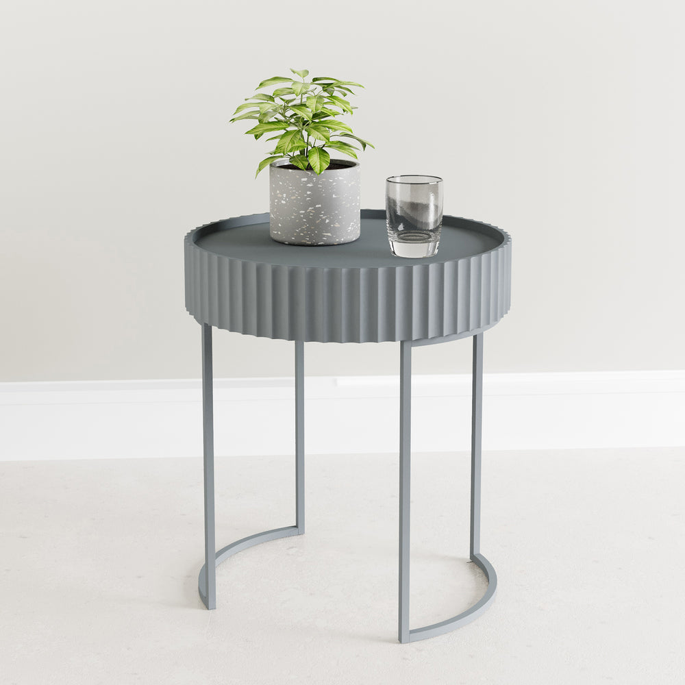 Mesa auxiliar Rill 46xØ40 cm [en.casa]