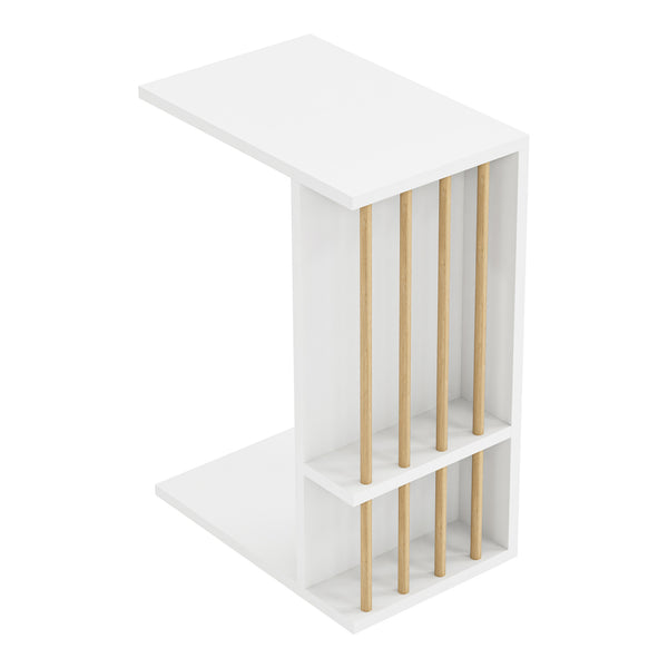 Mesa auxiliar Siikainen 65x44x29 cm [en.casa]