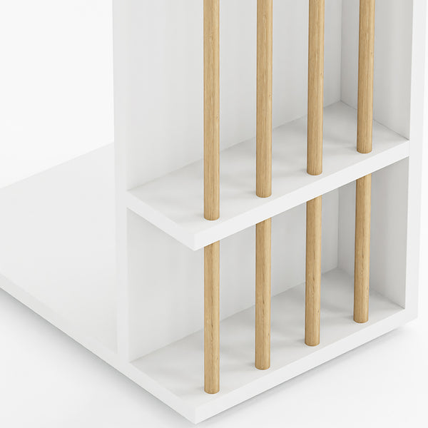 Mesa auxiliar Siikainen 65x44x29 cm [en.casa]