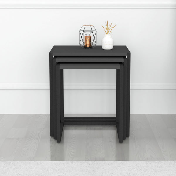 Mesa de comedor Sunnfjord juego de 3 en varios colores [en.casa]