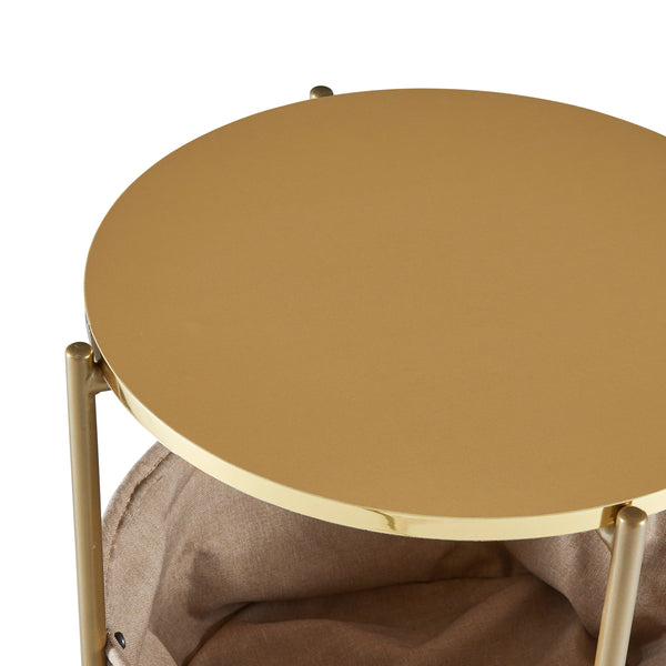 Mesa auxiliar Suonenjoki 59x47cm en varios colores [en.casa]