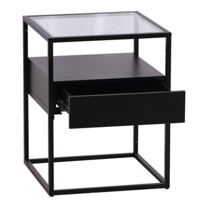 Mesa auxiliar Vissenbjerg con cajón en varios colores [en.casa]