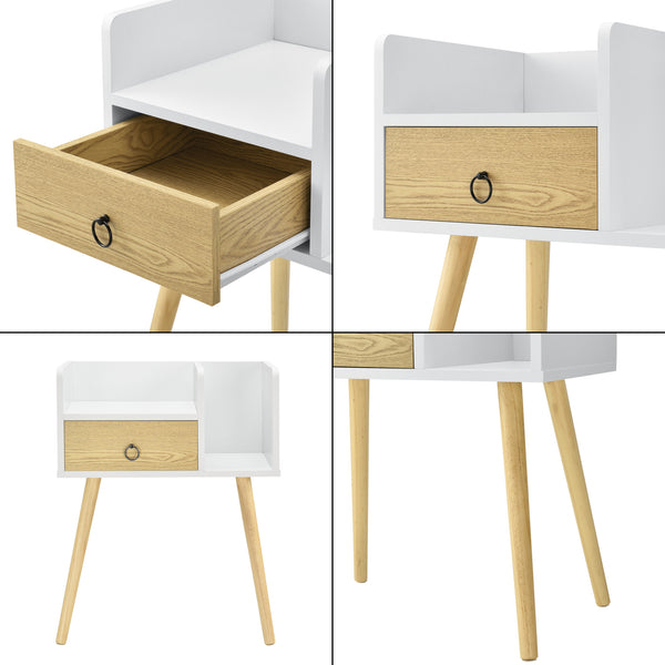 Mesa auxiliar Gibbston 64x50x36 cm en varios colores en.casa