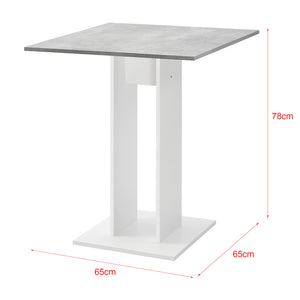 Mesa de comedor Lindesnes 65x65x78 cm en varios colores en.casa
