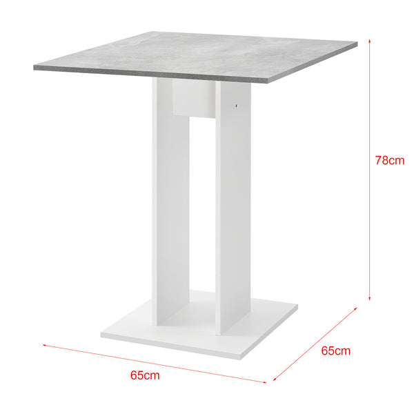 Mesa de comedor Lindesnes 65x65x78 cm en varios colores en.casa