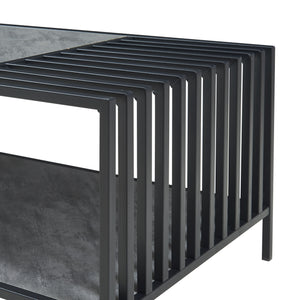 Mesa de centro Pärghos 120x60x45 cm [en.casa]