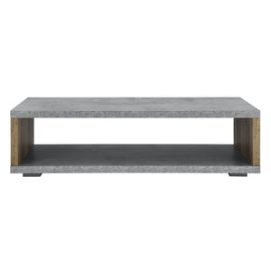 Mesa de centro Oelsnitz 75x75x30 cm metal en varios colores en.casa