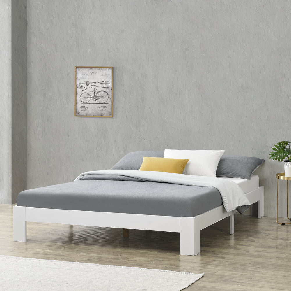 Cama de madera Raisio Cama juvenil varios colores y tamaños en.casa