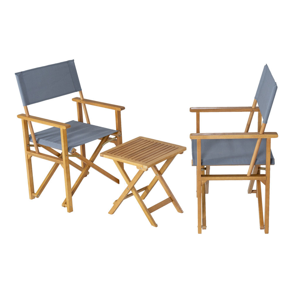 Conjunto de bistró Capistrello de 3 piezas [casa.pro]