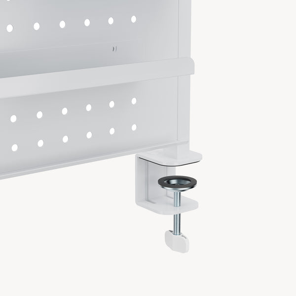 Organizador de escritorio para sujetar Sauda 114x68 cm acero [en.casa]