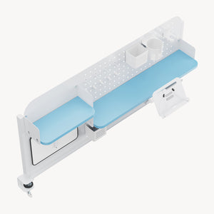 Organizador de escritorio para sujetar Sauda 114x68 cm acero [en.casa]