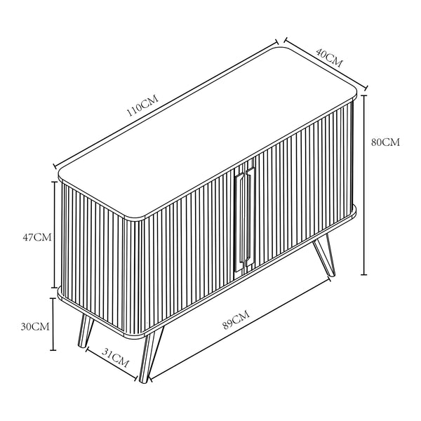 Cómoda Tysvær [en.casa]