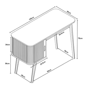 Escritorio Tysvær [en.casa]