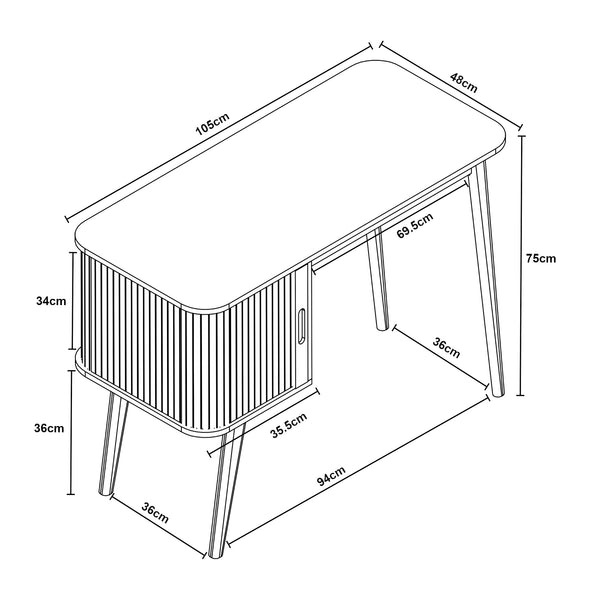Escritorio Tysvær [en.casa]