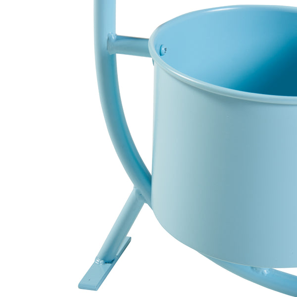 Soporte para flores Almelo 63x29x21cm Metal [en.casa]