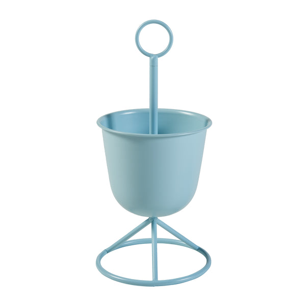 Soporte para flores Alphen con macetas de metal [en.casa]