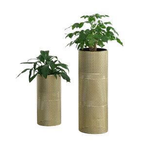 Soporte para plantas Lüttich juego de 2 negro/dorado en.casa - premiumXL