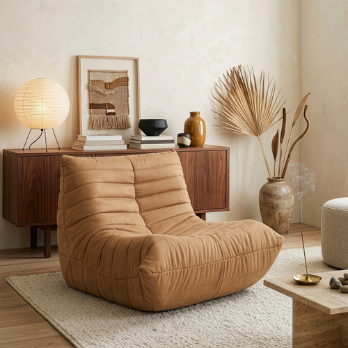 Sillón de suelo Kodsø 75x90x100 cm [en.casa]