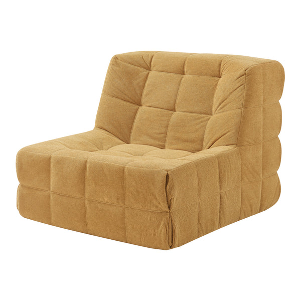 Sillón de suelo Koskyvn 75x90x100 cm Textil [en.casa]