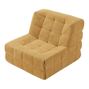 Sillón de suelo Koskyvn 75x90x100 cm Textil [en.casa]