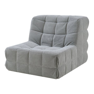 Sillón de suelo Koskyvn 75x90x100 cm Textil [en.casa]