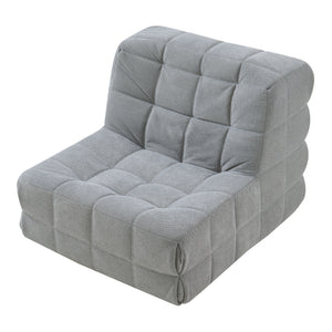 Sillón de suelo Koskyvn 75x90x100 cm Textil [en.casa]