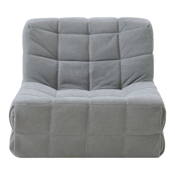 Sillón de suelo Koskyvn 75x90x100 cm Textil [en.casa]