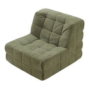 Sillón de suelo Koskyvn 75x90x100 cm Textil [en.casa]