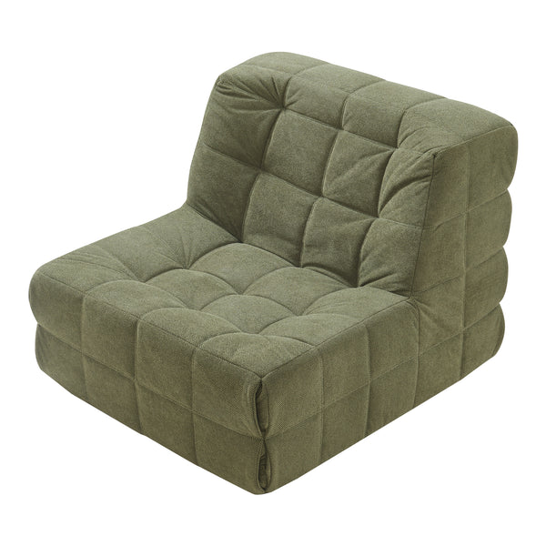 Sillón de suelo Koskyvn 75x90x100 cm Textil [en.casa]