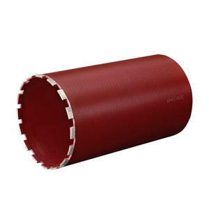 Corona de perforación de diamante en varios tamaños húmedo/seco rojo in.tec